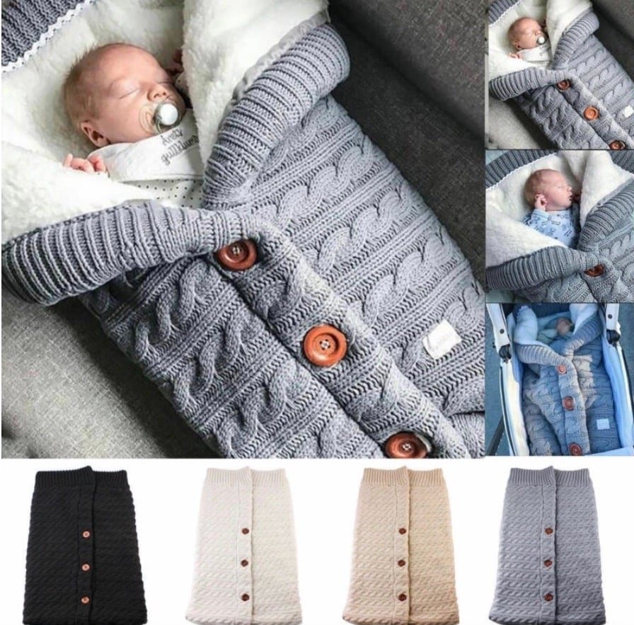 Baby blanket swaddle top sleeping bag